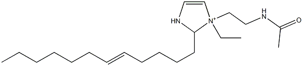 1-[2-(Acetylamino)ethyl]-2-(5-dodecenyl)-1-ethyl-4-imidazoline-1-ium