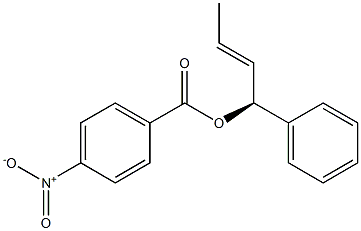 (+)-p-Nitrobenzoic acid (S,E)-1-phenyl-2-butenyl ester