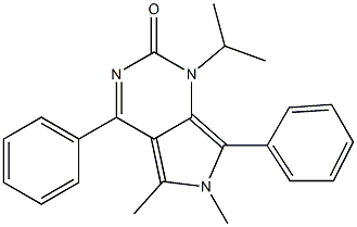 1-Isopropyl-5,6-dimethyl-4,7-diphenyl-6H-pyrrolo[3,4-d]pyrimidin-2(1H)-one