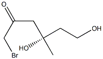 (4S)-4,6-Dihydroxy-4-methyl-1-bromo-2-hexanone
