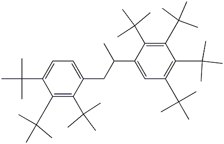 2-(2,3,4,5-Tetra-tert-butylphenyl)-1-(2,3,4-tri-tert-butylphenyl)propane