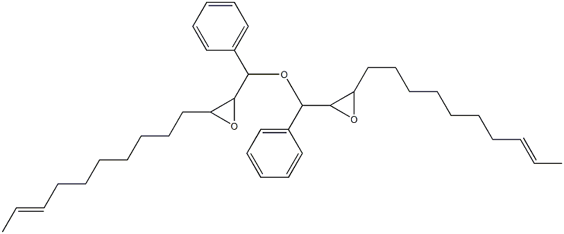 3-(8-デセニル)フェニルグリシジルエーテル 化学構造式