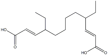 ジアクリル酸3,8-デカンジイル 化学構造式