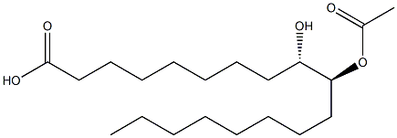 (9S,10S)-10-Acetyloxy-9-hydroxyoctadecanoic acid