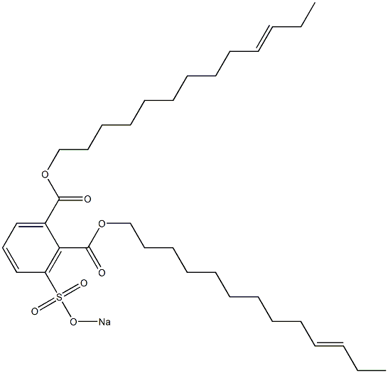 3-(Sodiosulfo)phthalic acid di(10-tridecenyl) ester