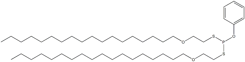 Dithiophosphorous acid S,S-bis[2-(octadecyloxy)ethyl]O-phenyl ester
