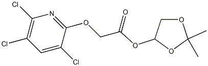 [(3,5,6-Trichloropyridin-2-yl)oxy]acetic acid (2,2-dimethyl-1,3-dioxolan-4-yl) ester
