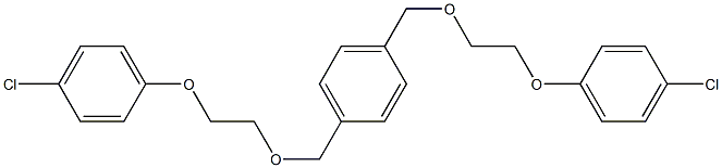 1,4-Bis[[2-(4-chlorophenoxy)ethoxy]methyl]benzene