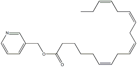 (6Z,9Z,12Z,15Z)-6,9,12,15-Octadecatetraenoic acid 3-pyridinylmethyl ester