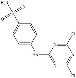 2,4-Dichloro-6-(p-sulfamoylphenylamino)-1,3,5-triazine