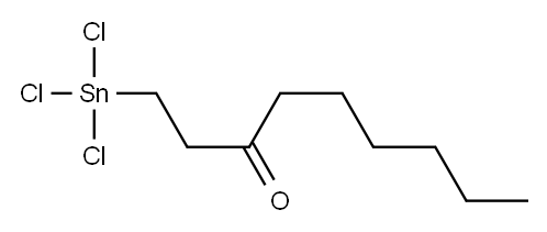 1-(Trichlorostannyl)nonan-3-one