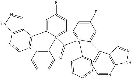 1-Phenyl-1H-pyrazolo[3,4-d]pyrimidin-4-yl(4-fluorophenyl) ketone