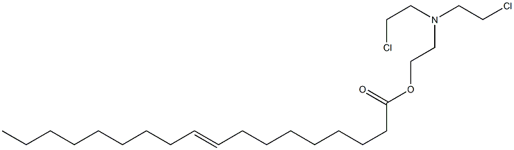 (E)-9-Octadecenoic acid 2-[bis(2-chloroethyl)amino]ethyl ester