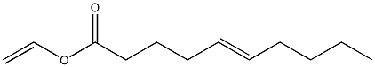 5-Decenoic acid ethenyl ester 结构式