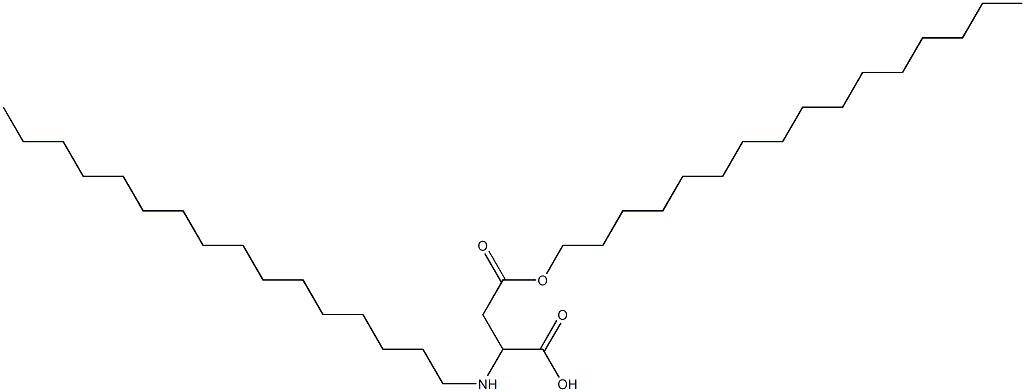 2-Hexadecylamino-3-(hexadecyloxycarbonyl)propionic acid