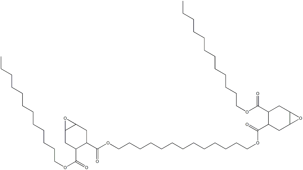 Bis[2-(dodecyloxycarbonyl)-4,5-epoxy-1-cyclohexanecarboxylic acid]1,13-tridecanediyl ester