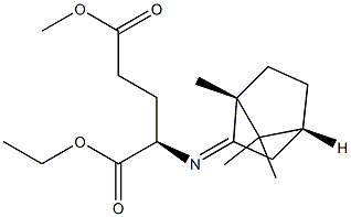 (2R)-2-[[(1R,4R)-Bornan-2-ylidene]amino]glutaric acid 1-ethyl 5-methyl ester