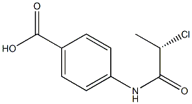 (-)-4-[[(S)-2-Chloropropionyl]amino]benzoic acid