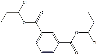 1,3-Benzenedicarboxylic acid bis(1-chloropropyl) ester