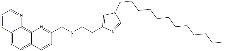 2-[[2-(1-Dodecyl-1H-imidazol-4-yl)ethylamino]methyl]-1,10-phenanthroline