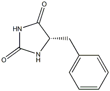 (5S)-5-ベンジルヒダントイン 化学構造式