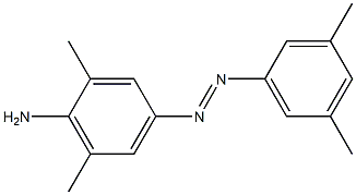 4-(3,5-Xylylazo)-2,6-dimethylbenzenamine Structure