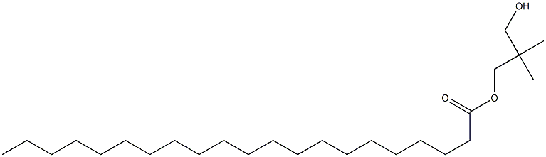 2,2-ジメチル-1,3-プロパンジオール1-ヘニコサノアート 化学構造式
