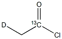 Acetyl chloride-1-13C,d3 99 atom % 13C, 98 atom % D