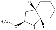 (2s,3as,7as)-2-Arsoxyoctahydroindole 结构式