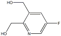(5-fluoropyridine-2,3-diyl)diMethanol Structure