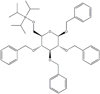 1,2,3,4-Tetra-O-benzyl-6-O-triisopropylsilyl-b-D-glucopyranose