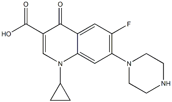 Ciprofloxacin impurity C Struktur