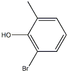 2-甲基-6-溴苯酚, , 结构式