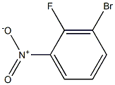 3-bromo-2-fluoronitrobenzene Structure