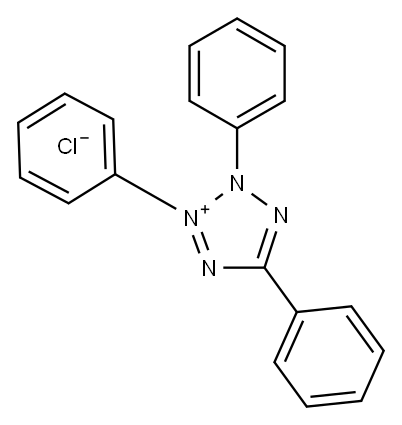 2.3.5-Triphenyl tetrazolium chloride Structure