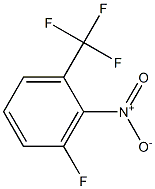 2-硝基-3-氟三氟甲苯 结构式