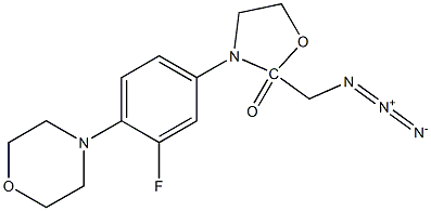S-2-AZIDOMETHYL-3-[3-FLUORO-4-(4-MORPHOLINYL)PHENYL]-2-OXAZOLIDINONE