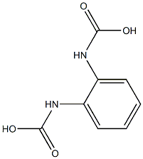 o-benzenedicarbamic acid Structure