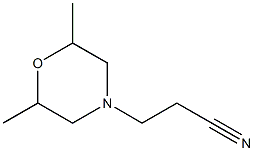 3-(2,6-DIMETHYLMORPHOLIN-4-YL)PROPANENITRILE