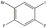 5-BROMO-2,4-DIFLUORO-1-IODOBENZENE Structure