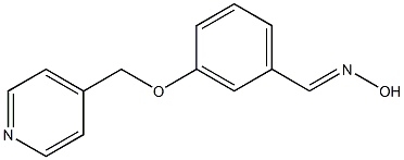 3-(pyridin-4-ylmethoxy)benzaldehyde oxime