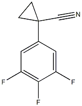 1-(3,4,5-trifluorophenyl)cyclopropanecarbonitrile