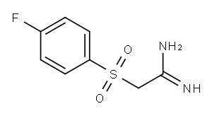 2-(4-fluorophenylsulfonyl)acetamidine