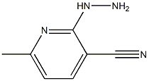 2-hydrazinyl-6-methylpyridine-3-carbonitrile Structure