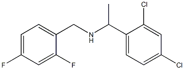 [1-(2,4-dichlorophenyl)ethyl][(2,4-difluorophenyl)methyl]amine
