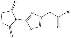 [2-(2,5-dioxopyrrolidin-1-yl)-1,3-thiazol-4-yl]acetic acid