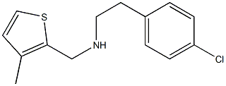 [2-(4-chlorophenyl)ethyl][(3-methylthiophen-2-yl)methyl]amine