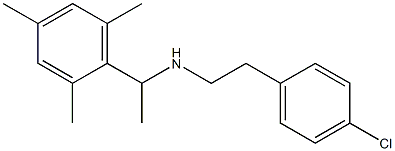 [2-(4-chlorophenyl)ethyl][1-(2,4,6-trimethylphenyl)ethyl]amine
