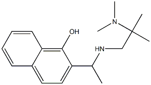 2-(1-{[2-(dimethylamino)-2-methylpropyl]amino}ethyl)naphthalen-1-ol