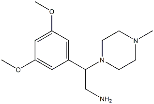 2-(3,5-dimethoxyphenyl)-2-(4-methylpiperazin-1-yl)ethan-1-amine